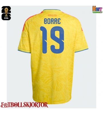 Colombia Rafael Santos Borre #19 Hemmatröja VM 2026 Kortärmad
